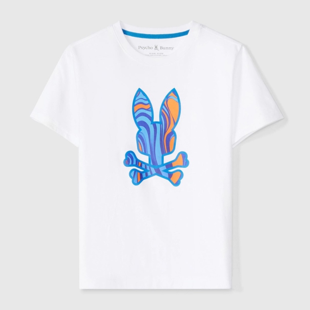 Psycho Bunny Kids Nevada Graphic Tee